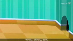 Hickory Dickory Dock Nursery Rhyme With Lyrics Cartoon Animation Rhymes & Songs for Children