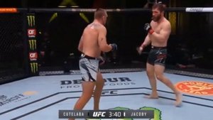 (ROUND FINAL) Dustin Jacoby VS Ion Cutelaba 02/05/2021 (UFC Vegas 25)