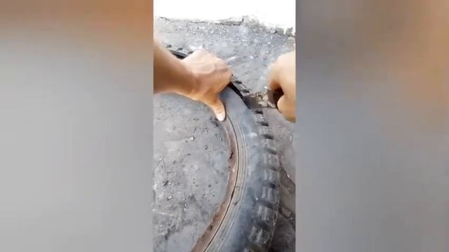 Обрезка шины