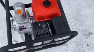 Мотопомпа бензиновая  Aipower Awp100 - для чистовой воды из рек и ёмкостей, патрубок 100мм. Обзор