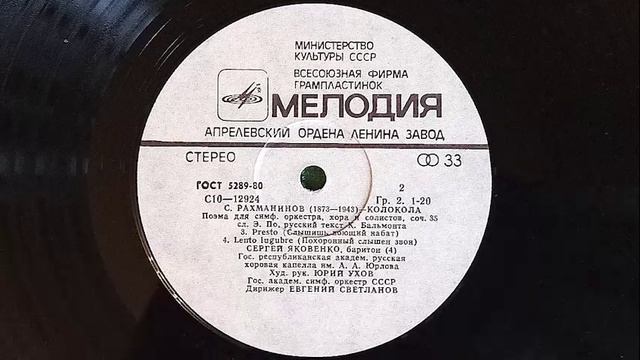 2 РАХМАНИНОВ КОЛОКОЛА 2
