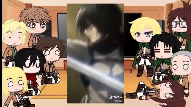 Past AOT React To Future | Gacha |