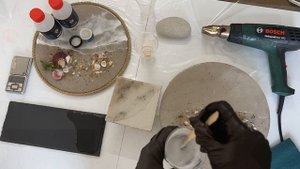 Мастер-класс море смолой, реалистичные волны и пена