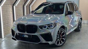 BMW X5M competition - оклейка кузова цветной полиуретановой пленкой и другие услуги