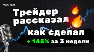 Мастер-класс участника Битвы трейдеров. Дмитрий + 145% за 3 недели