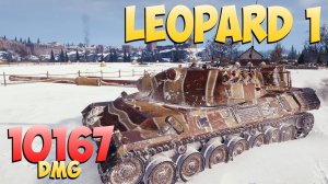 Leopard 1 - 6 Фрагов 10.1K Урона - Жесткий! - Мир Танков