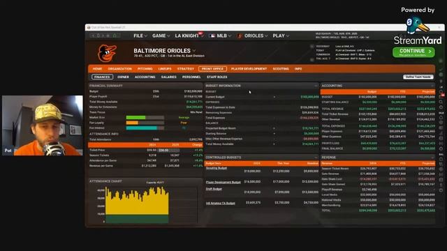 Hanging out and Playing OOTP 25 смотреть онлайн