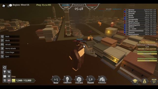 Becoming Beast Titan In Titan Warfare! смотреть онлайн