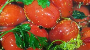 СОЛЕНЫЕ ТОМАТЫ.Как солить(квасить) помидоры.Как бочковые.ENG SUB#tomatoes#бочковые#томаты