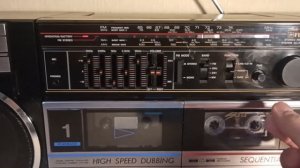 FISHER PH-W702K двух кассетный магнитофон 1980-ые
