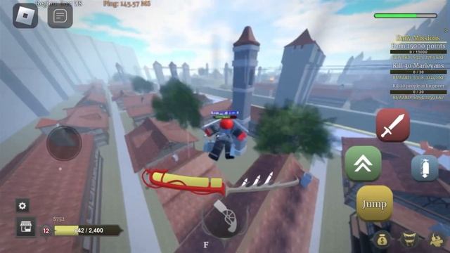 The TITANS are here?! (Roblox titan warfare) смотреть онлайн