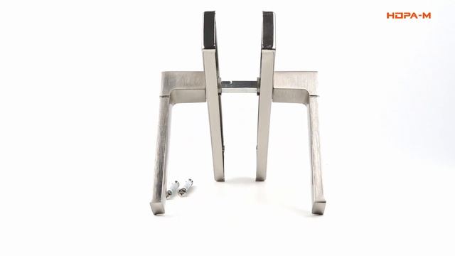 709К 61,5 мм матовый никель Ручка двер на планке смотреть онлайн