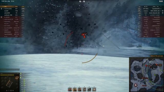 ИС-4, Заполярье, Стандартный бой смотреть онлайн