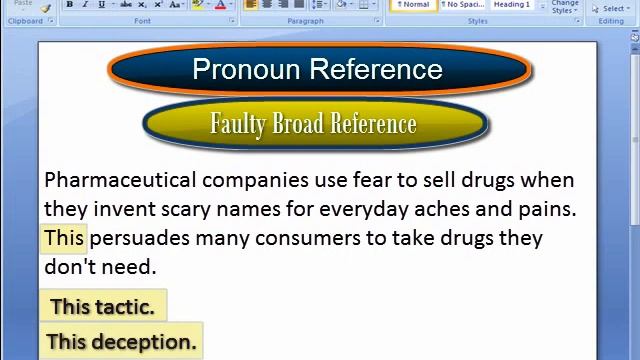 Faulty Pronoun Reference: How to Correct Vague, Ambiguous, and Unclear Pronoun Reference смотреть онлайн