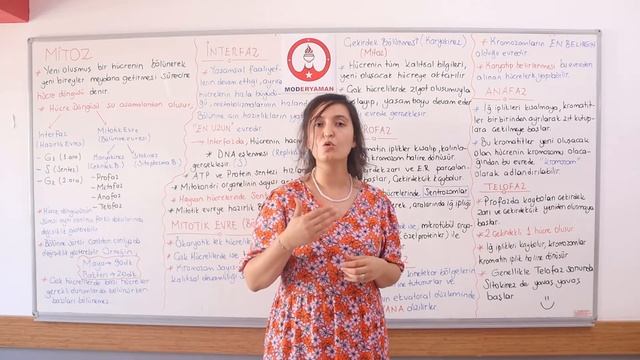 Biyoloji 10.Sınıf - Mitoz Bölüm 2 - Melis Hoca