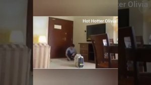 Wife flashing to service boy | Hotel | Towel drop