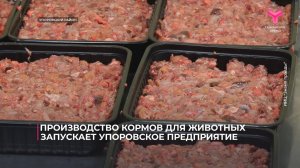 Производство кормов для животных запускает Упоровское предприятие