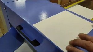 Автоматическая биговка TecLine CF370 - первые тесты на складе.