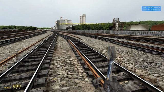 G.Mod-Metrostroi: Видео ни о чём: Просто заснял красивый и атмосферный выезд состава из оборотника: смотреть онлайн