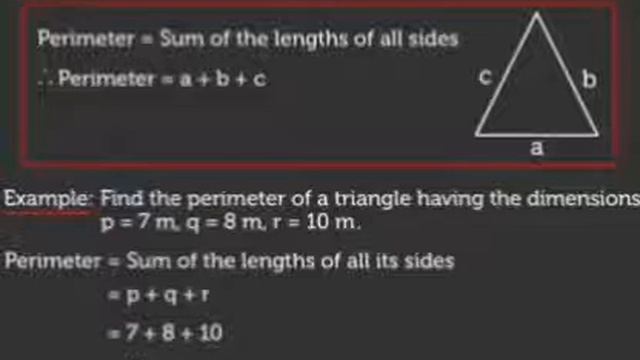 Concept of Perimeter