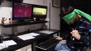 Geometry Dash - Level 5 Base After Base Closed Eyes