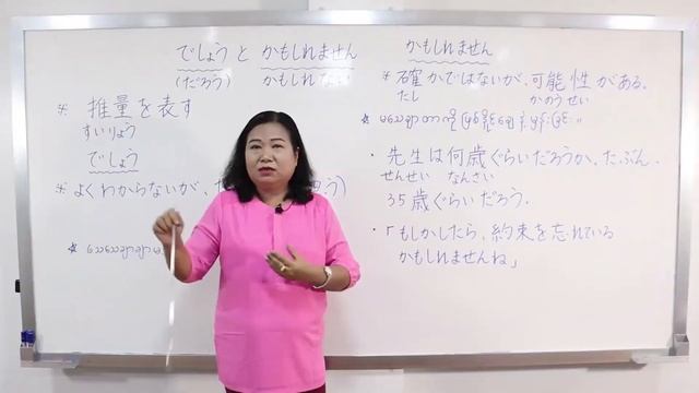 N5  Grammar  でしょう　と　かもしれません.