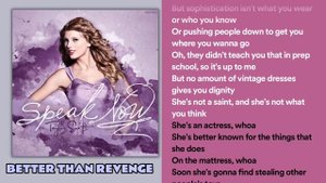 Better Than Revenge | Taylor Swift | Speak Now Dlx #musiclyrics #taylorswift #betterthanrevenge