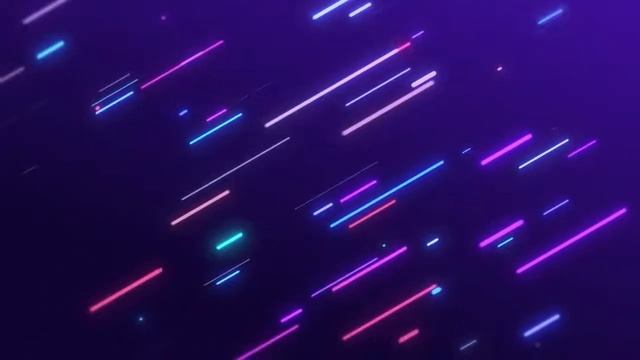 Retro 80s Neon Colored Lines Background Looped Animation HD | Free Background Footage смотреть онлайн