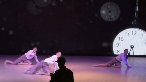 Современная танцевальная композиция "Время". Контемп
