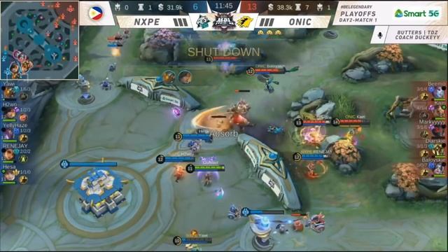 KIMMY NG ONIC MAY RAKET | NXPE vs ONIC PH GAME 1 & 2 HIGHLIGHTS | MPL PH SEASON 8 PLAYOFFS смотреть онлайн