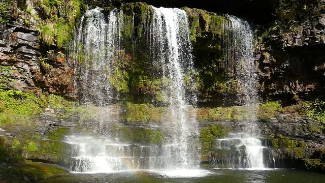 Waterfall. Rest.