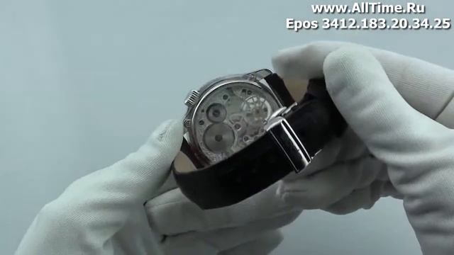 Обзор. Мужские наручные часы Epos 3412.183.20.34.25 смотреть онлайн
