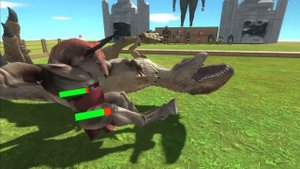 Godzilla Ultima leads Carnivore Dinosaurs Against Beast Titan Army - Animal Revolt Battle Simulator