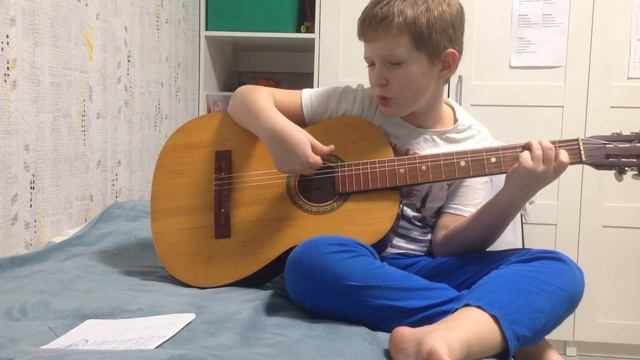 Урок игры на гитаре от Максима смотреть онлайн