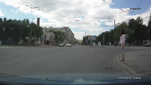 Видео с регистратора GL-AV7 смотреть онлайн