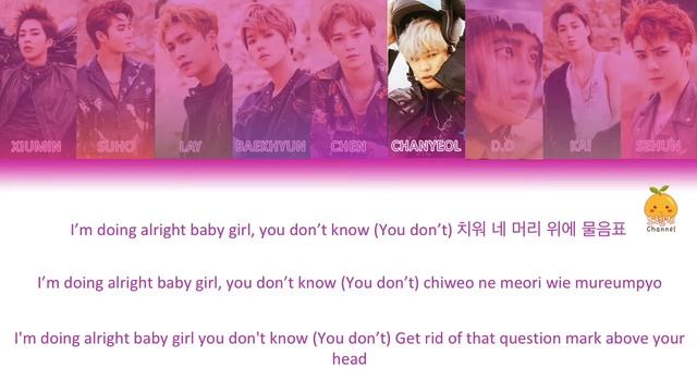 EXO (엑소) - TEMPO (템포) LYRICS [ENG | ROM | HAN | COLOR CODED] смотреть онлайн