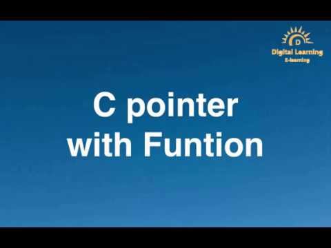 39 C pointer with Function | Online Training Download app from below link