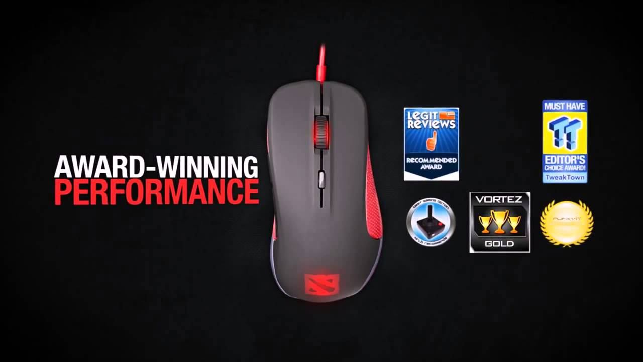 SteelSeries Rival Dota 2 Edition Gaming Mouse смотреть онлайн