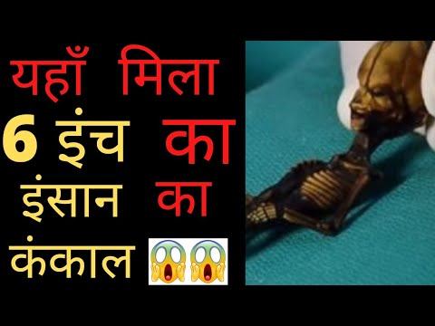 6 inch का इंसान का कंकाल मिला 😱😱जानिए ।। смотреть онлайн