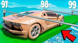 ВНИМАНИЕ! КАК ДАЛЕКО ПРОЕДЕТ КАРТОННАЯ ЧИТ ТАЧКА В ГТА 5 МОДЫ? УЗКО НИЗКО В GTA 5! ОБЗОР МОДА В GTA