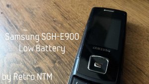 Samsung SGH-E900 Low Battery