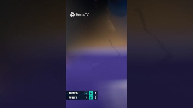 Alcaraz & Rublev Smile After Crazy Point!