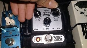 analog tap tempo delay nig!