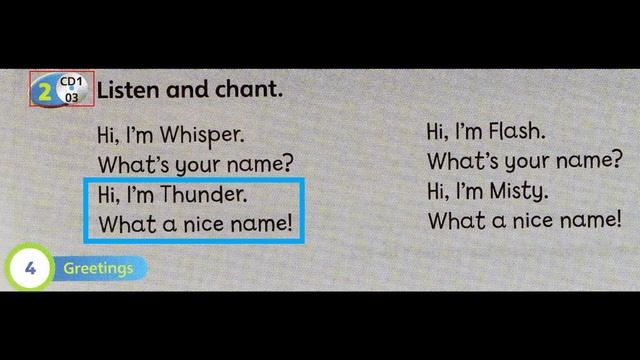 Super Minds 1 page 4 Activity 2 (CD1/03) смотреть онлайн