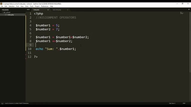 PHP for Beginners #14 - PHP Assignment Operators for Dynamic Variable Manipulation: Powering Up🚀