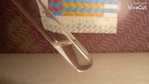 Реакция АЦЕТАТА СВИНЦА с ЙОДИДОМ КАЛИЯ. Осадок ЙОДИДА СВИНЦА.