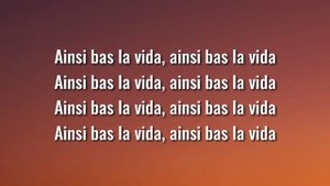 Ainsi bas la vida || Indila Ainsi bas la vida (Lyrics/Song)