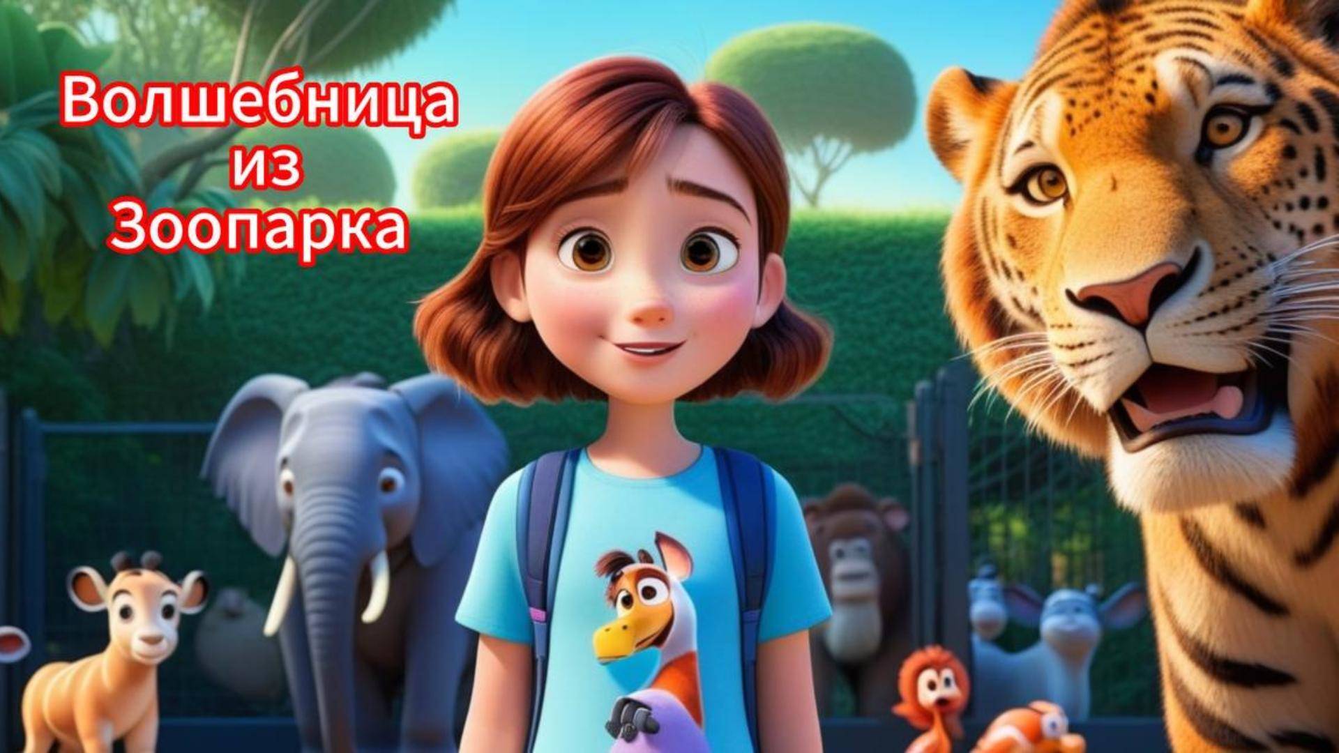 Сказки | Волшебница из Зоопарка  | Детские сказки онлайн | сказка | мультик