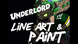 Custom Underlord [Dota 2] Speed Line Art & Paint (Paint Tool Sai)