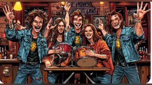 Виртуальное выступление группы проекта Neuroman в баре Haos